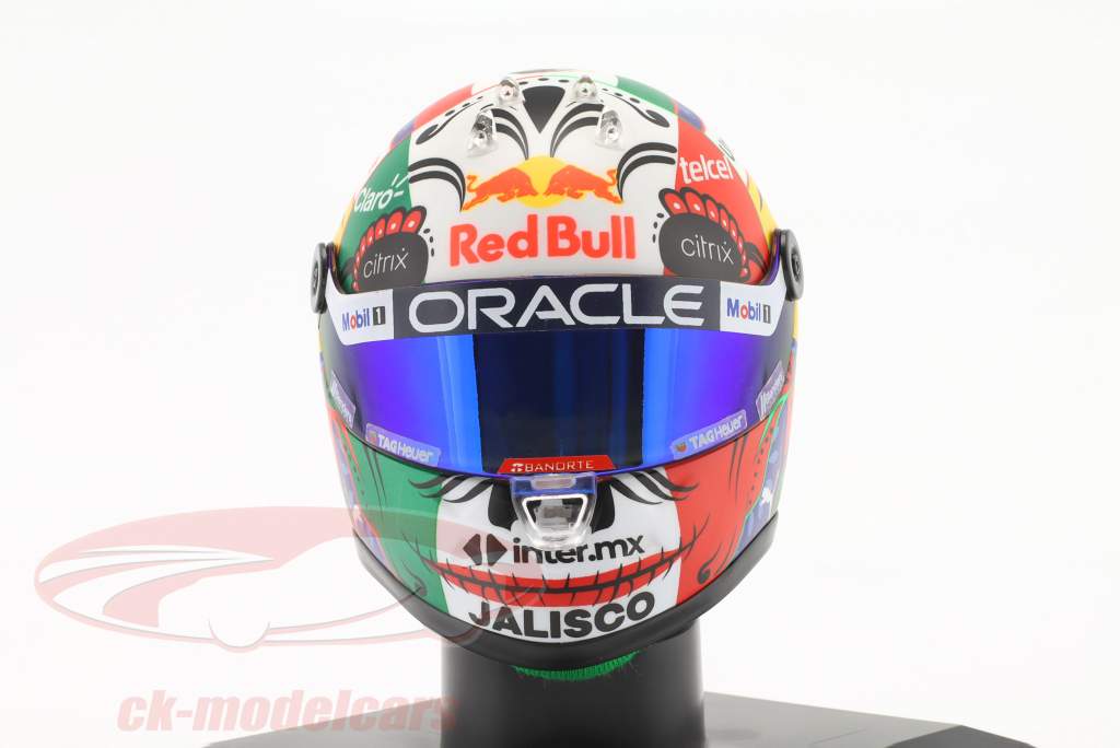 Sergio Perez Red Bull Racing #11 3rd Mexiko GP Formel 1 2022 1:4 Schuberth
