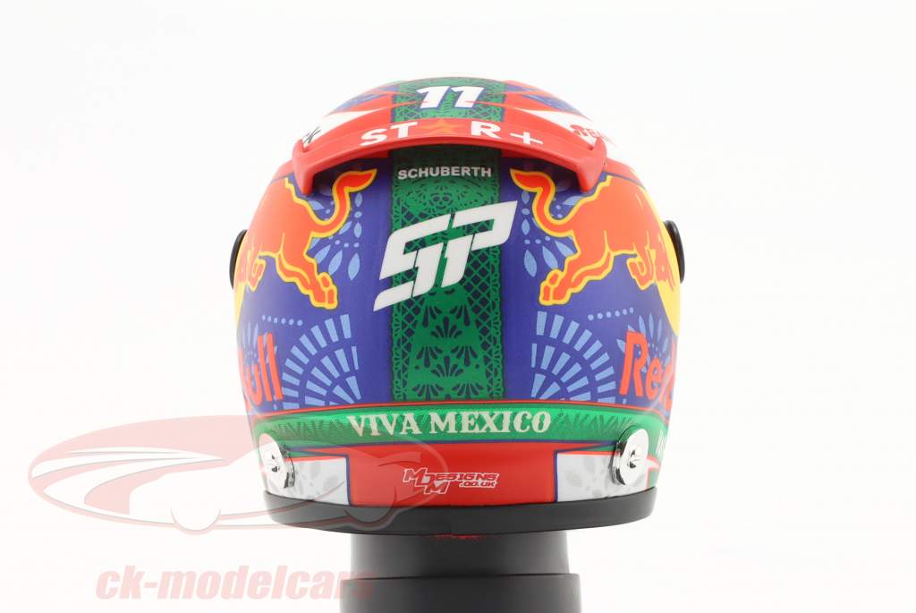 Sergio Perez Red Bull Racing #11 3rd Mexiko GP Formel 1 2022 1:4 Schuberth