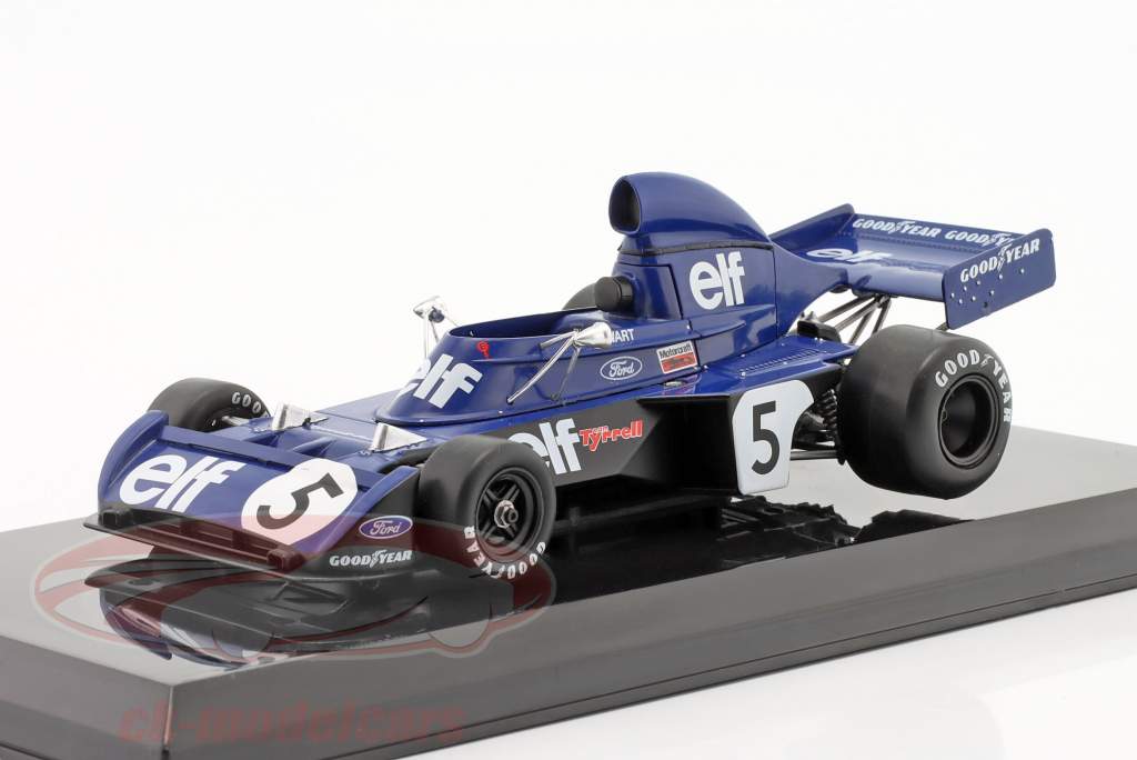 Jackie Stewart Tyrrell 006 #5 formula 1 World Champion 1973 1:24 Premium Collectibles