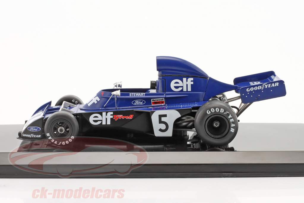 Jackie Stewart Tyrrell 006 #5 formula 1 World Champion 1973 1:24 Premium Collectibles