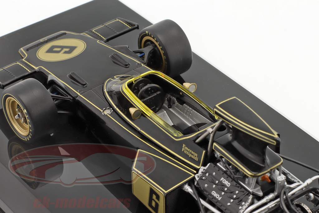 E. Fittipaldi Lotus 72D #6 formel 1 Verdensmester 1972 1:24 Premium Collectibles