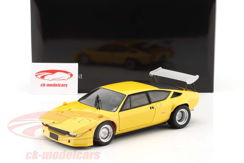 Kyosho 1:18 Lamborghini Urraco Rally 建設年 1974 黄色