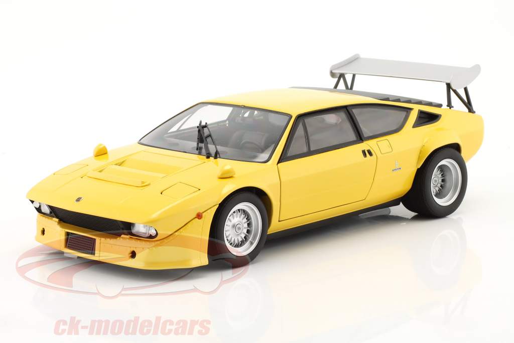 Kyosho 1:18 Lamborghini Urraco Rally year 1974 yellow