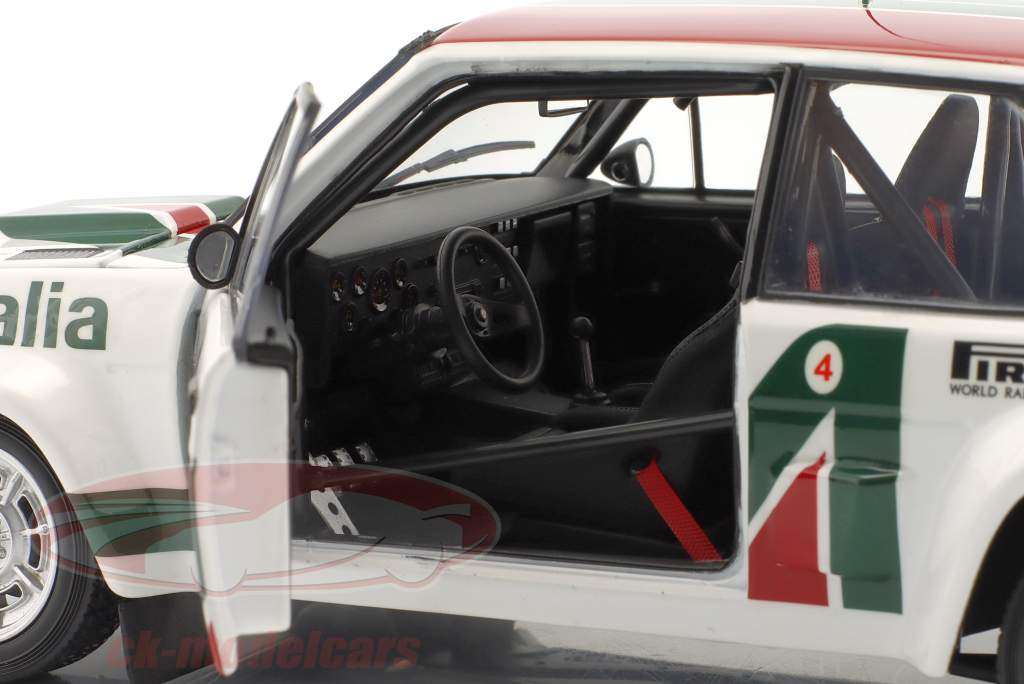 Fiat 131 Abarth #2 4th Rallye Monte Carlo 1978 Röhrl, Geistdörfer 1:18 Kyosho