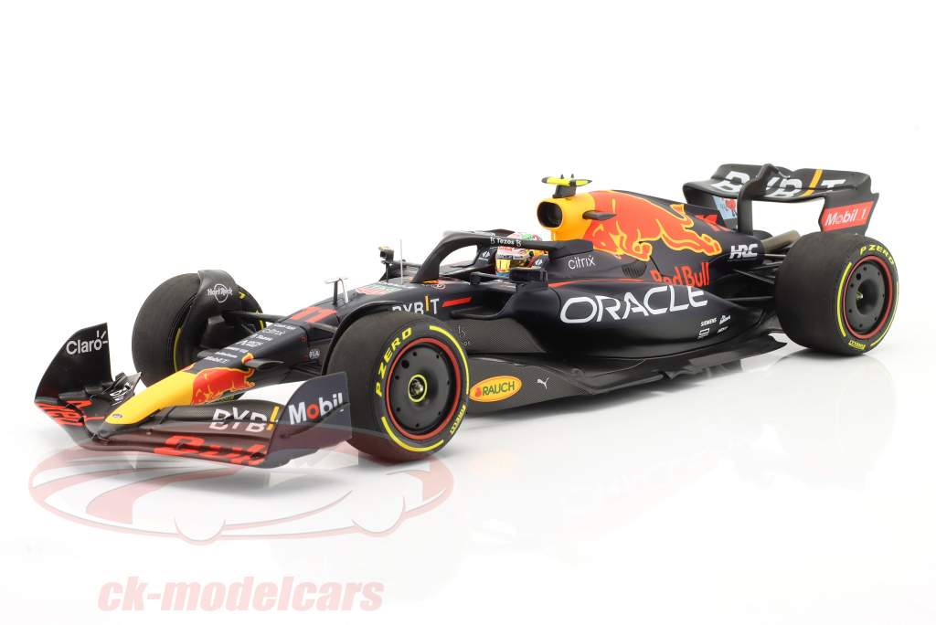 S. Perez Red Bull Racing RB18 #11 4to Miami GP fórmula 1 2022 1:18 Minichamps