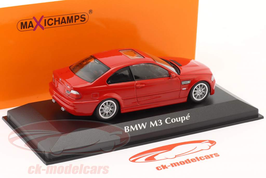 MINICHAMPS BMW M3 ミニカー 1/43 レッド MINICHAMPS BMW M3 ミニカー 1/43 レッド