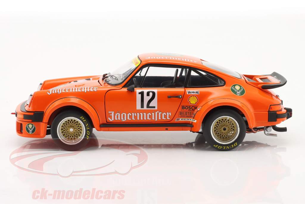 Porsche 934 RSR Jägermeister #12 优胜者 Eifelrennen DRM 1976 1:18 Schuco