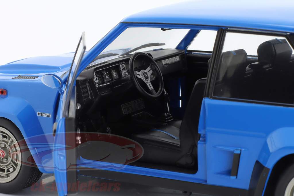 Fiat 131 Abarth Año de construcción 1980 azul 1:18 Solido