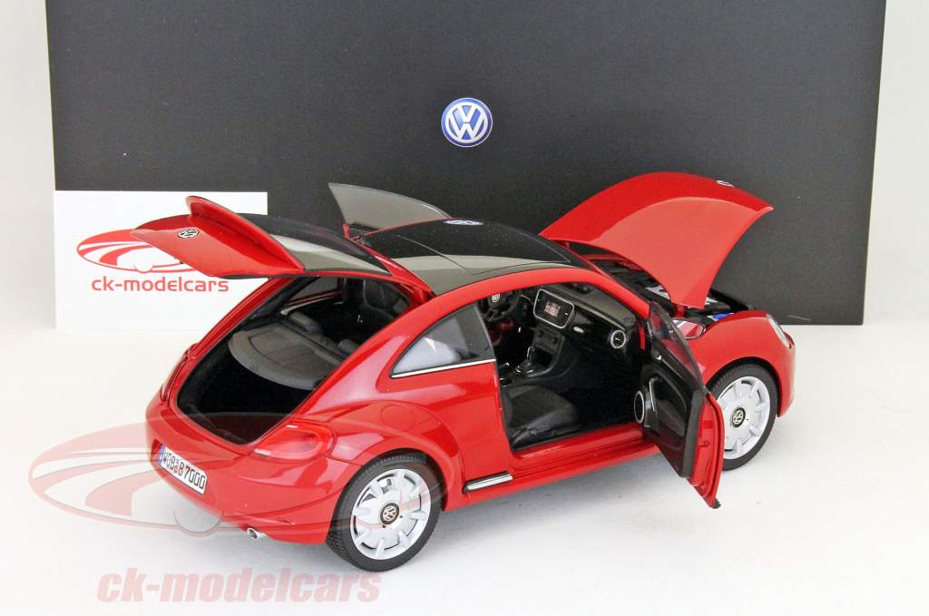 Kyosho VW THE Beetle 1/18ダイキャストカー Kyosho 1:18 Volkswagen VW Beetle 2012 red 4463 model car