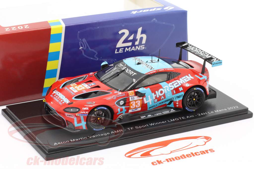 Aston Martin Vantage AMR #33 Winner LMGTE-Am 24h LeMans 2022 TF Sport 1:43 Spark