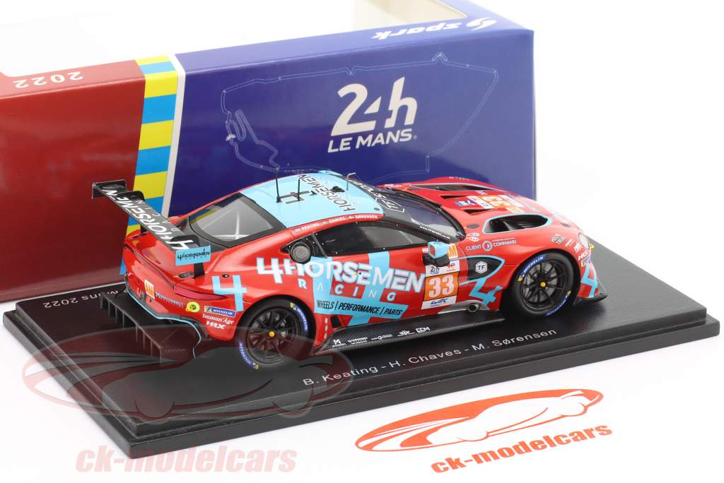 Aston Martin Vantage AMR #33 Winner LMGTE-Am 24h LeMans 2022 TF Sport 1:43 Spark
