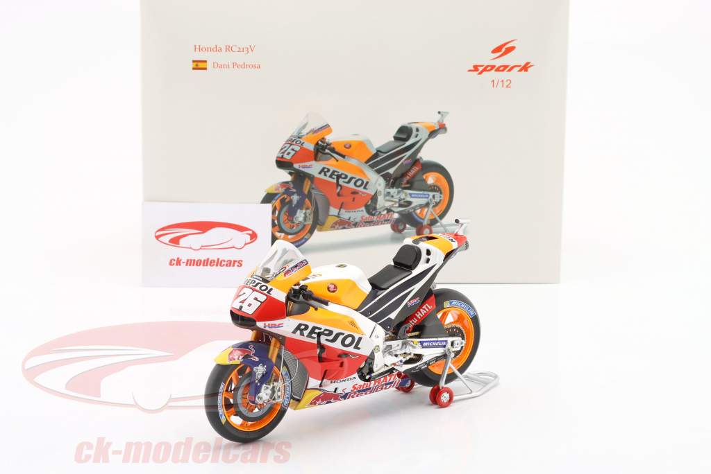 Dani Pedrosa Honda RC213V #26 MotoGP 2017 1:12 Spark