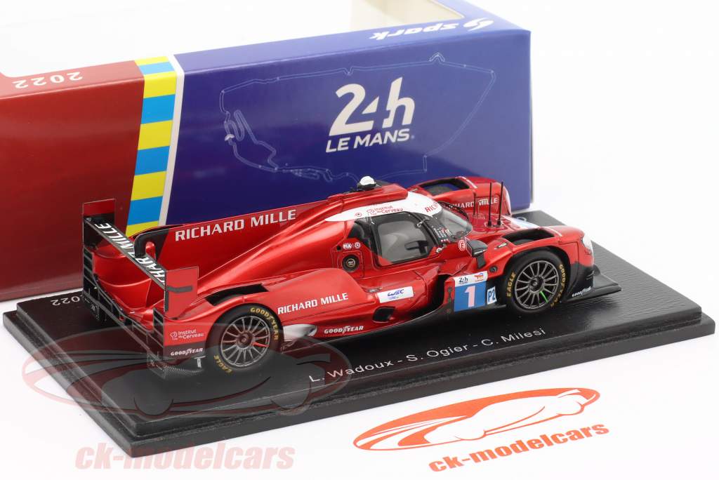 Spark 1:43 Oreca 07 #1 24h LeMans 2022 Richard Mille Racing