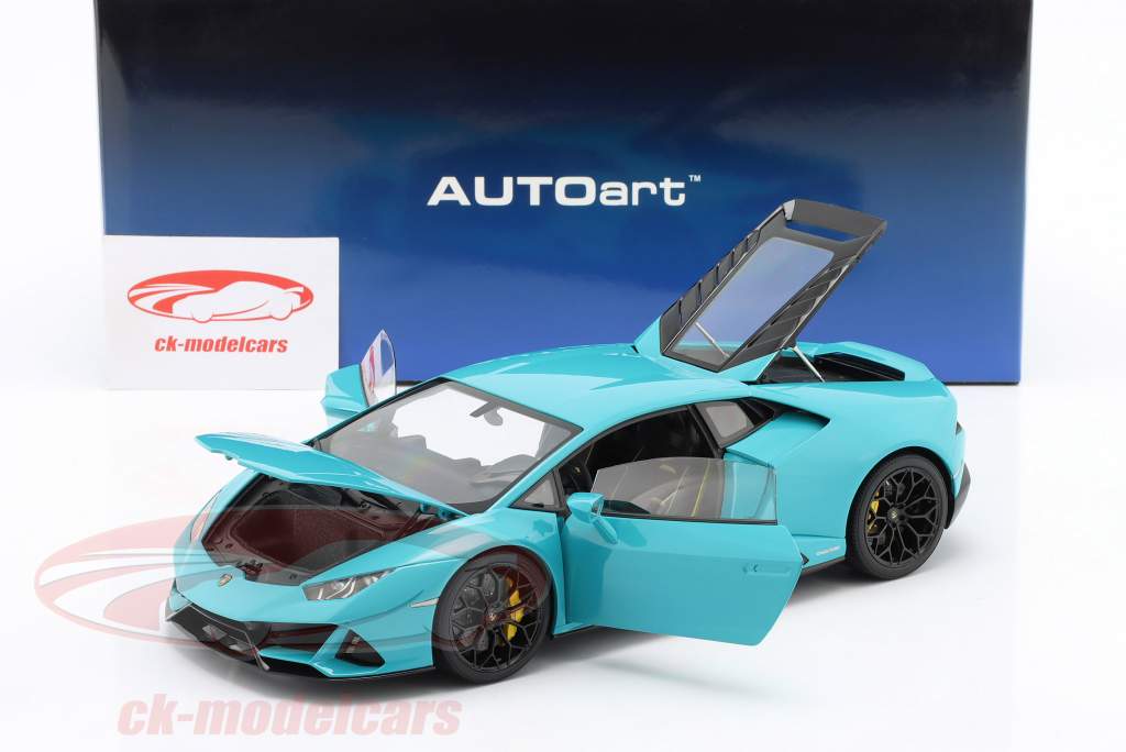 AUTOart 1:18 Lamborghini Huracan Evo year 2019 glauco blue