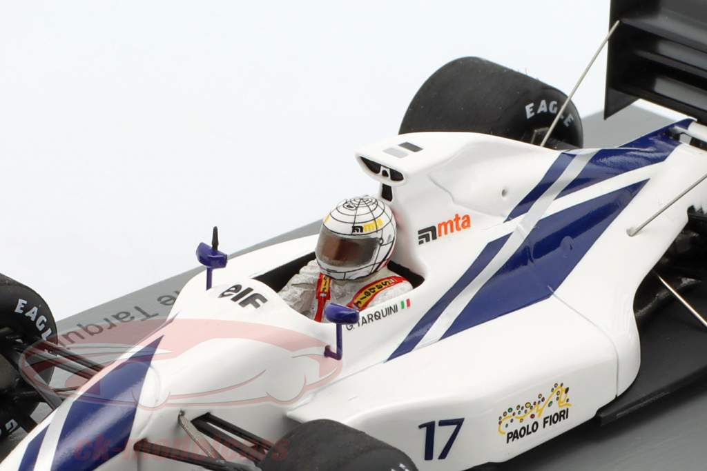 Gabriele Tarquini AGS JH25B #17 Monaco GP formula 1 1991 1:43 Spark