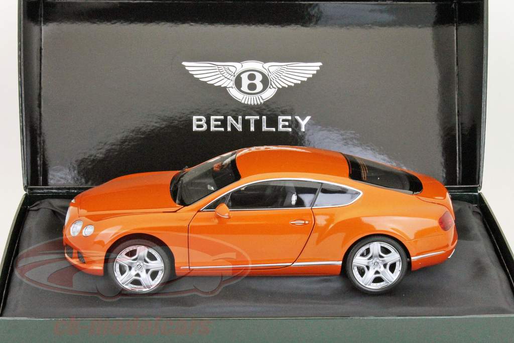 	Bentley Continental GT orange 2011 1:18 Minichamps