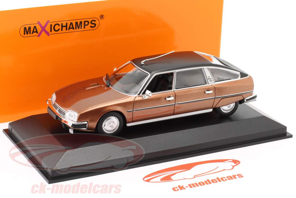 Citroen CX Prestige year 1980 brown metallic 1:43 Minichamps