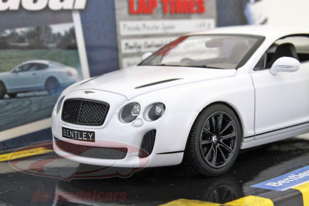 MINICHAMPS Bentley Continental スーパースポーツ Minichamps 1:43 Bentley Continental GT Super Sports white