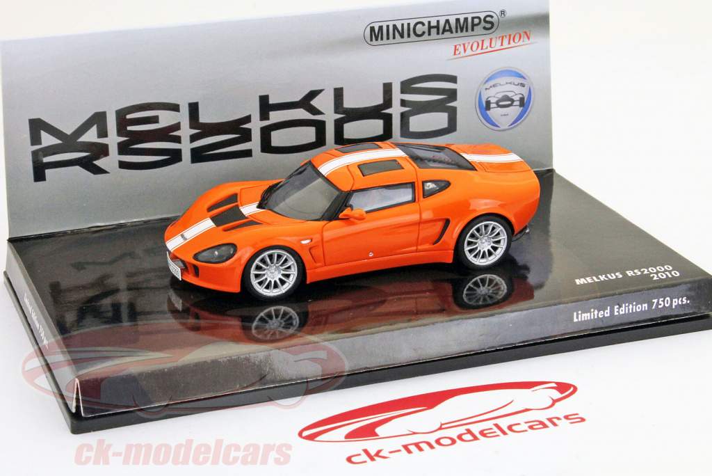 Melkus RS2000 2010 orange 1:43 Minichamps Evolution