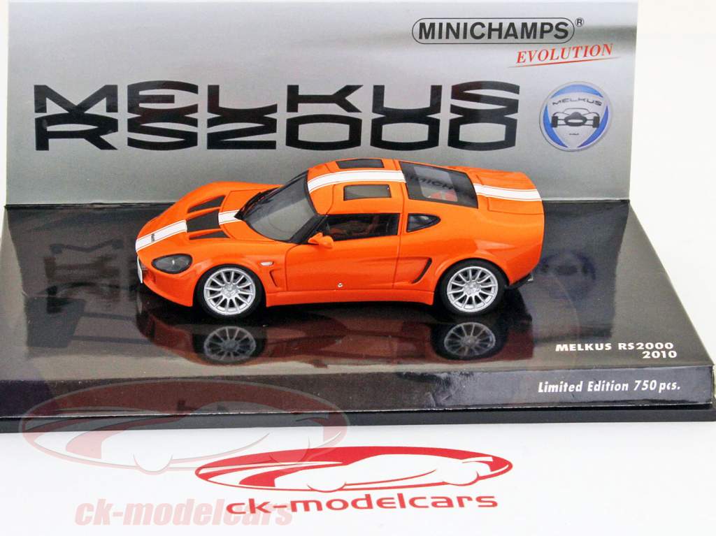 Melkus RS2000 2010 orange 1:43 Minichamps Evolution