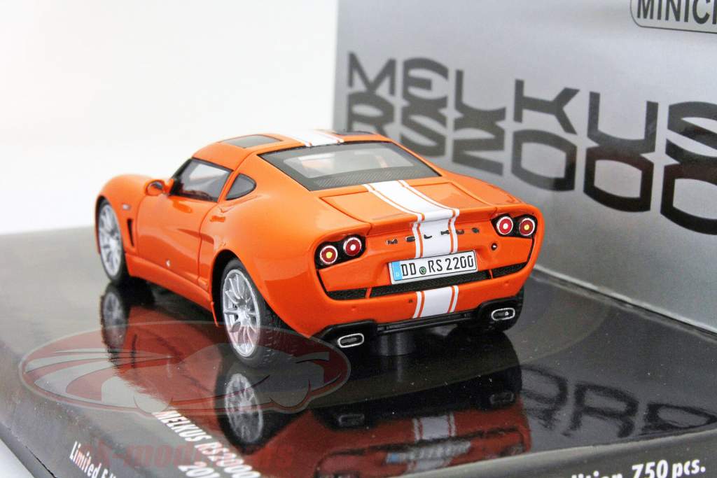 Melkus RS2000 2010 orange 1:43 Minichamps Evolution
