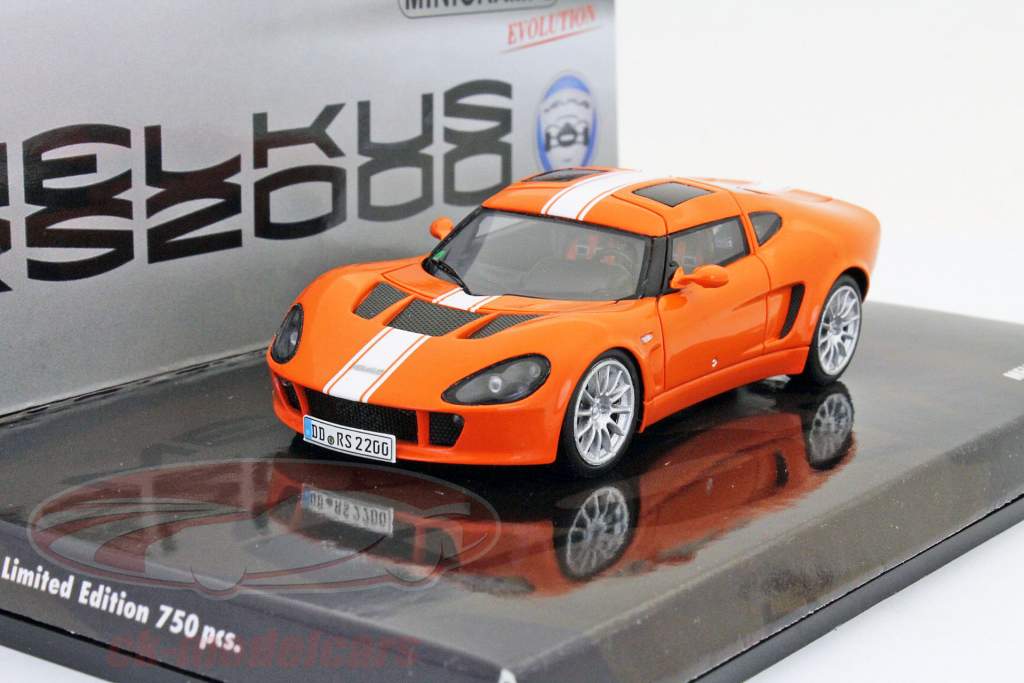 Melkus RS2000 2010 orange 1:43 Minichamps Evolution