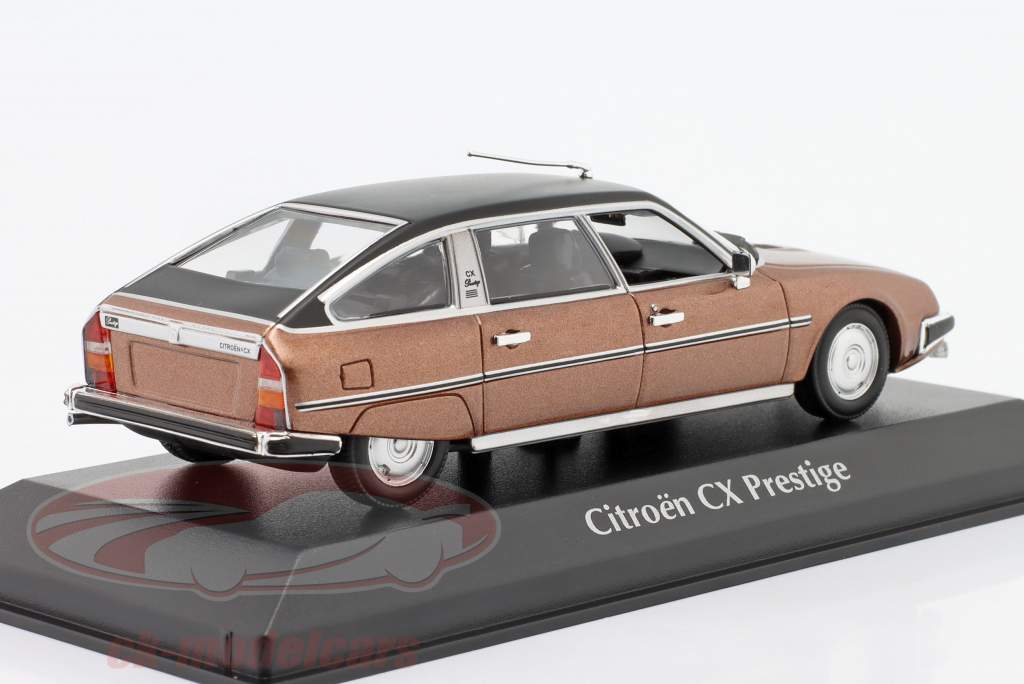Citroen CX Prestige year 1980 brown metallic 1:43 Minichamps