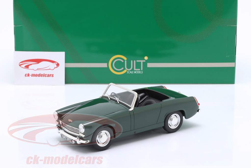 Austin Healey Sprite MK2 кабриолет Год постройки 1961 зеленый металлический 1:18 Cult Scale