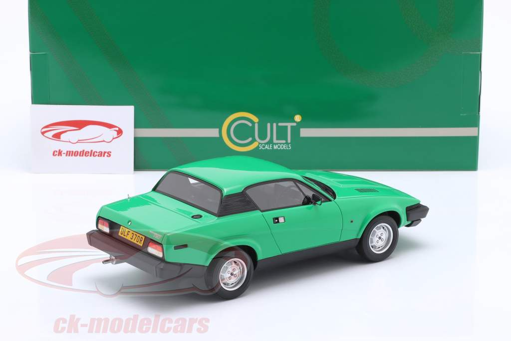 Triumph TR7 Coupe Año de construcción 1980 Java verde 1:18 Cult Scale