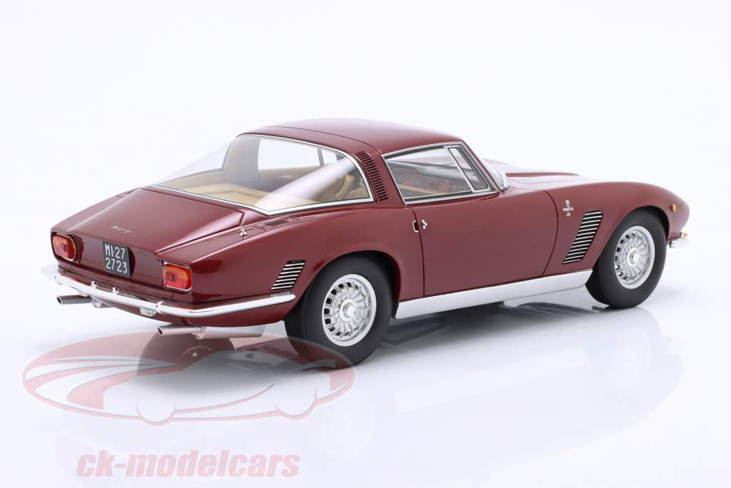 Iso Grifo GL350 Год постройки 1966 красный металлический 1:18 Cult Scale