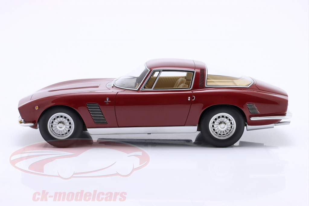 Iso Grifo GL350 Год постройки 1966 красный металлический 1:18 Cult Scale