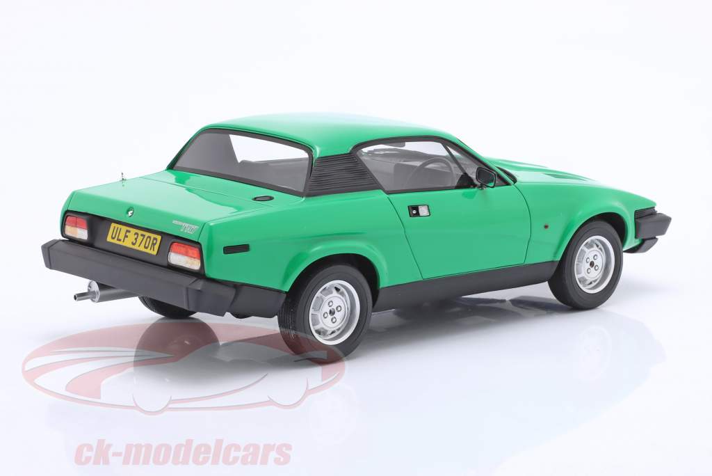 Triumph TR7 Coupe Année de construction 1980 Java vert 1:18 Cult Scale