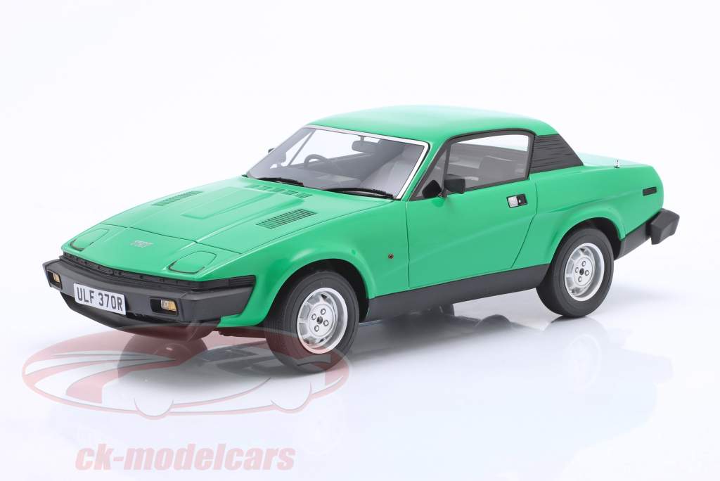 Triumph TR7 Coupe Année de construction 1980 Java vert 1:18 Cult Scale