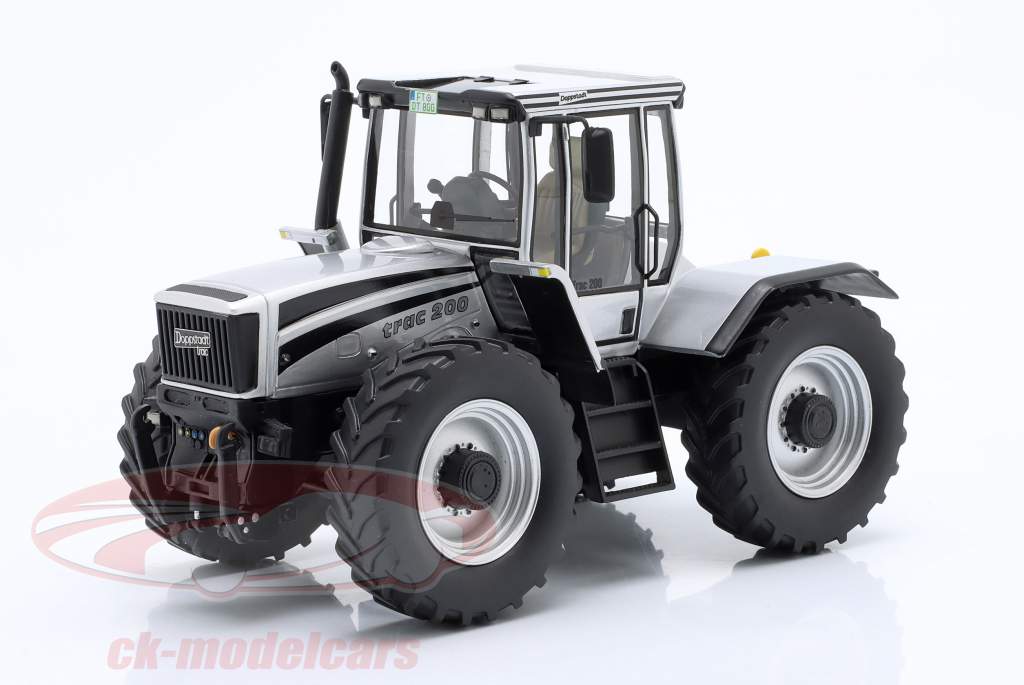 Doppstadt Trac 200 Traktor silber 1:32 Schuco