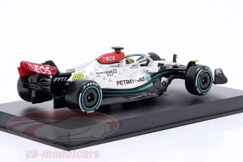 Lewis Hamilton Mercedes-AMG F1 W13 #44 fórmula 1 2022 1:43 Bburago