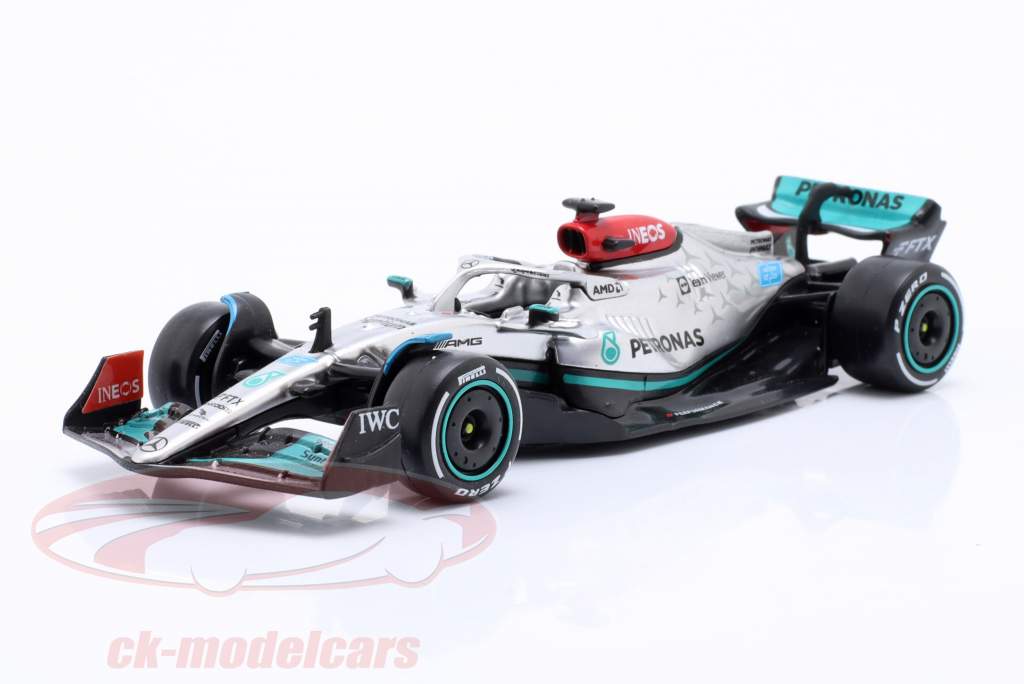 George Russell Mercedes-AMG F1 W13 #63 formula 1 2022 1:43 Bburago