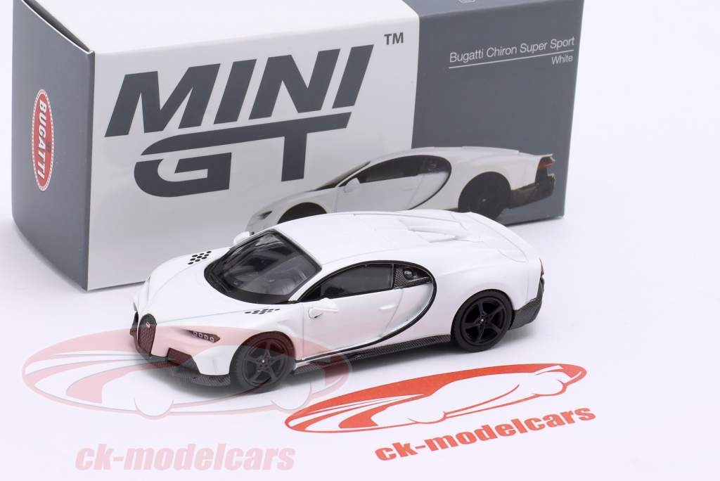 Bugatti Chiron Super Sport LHD blanco 1:64 TrueScale