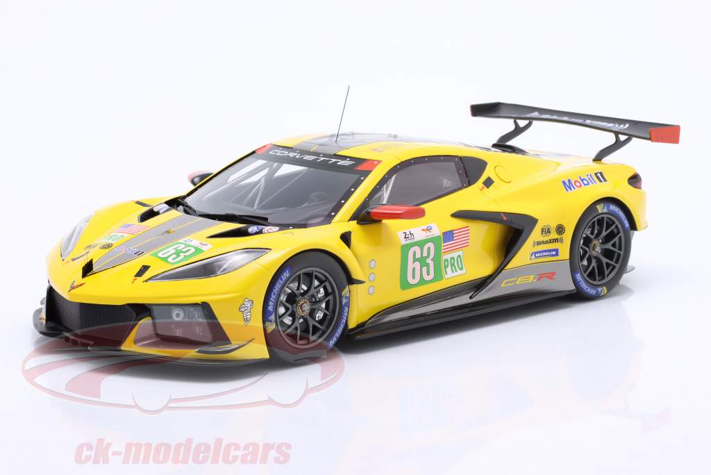 Chevrolet Corvette C8.R #63 24h LeMans 2022 Corvette Racing 1:18 TrueScale