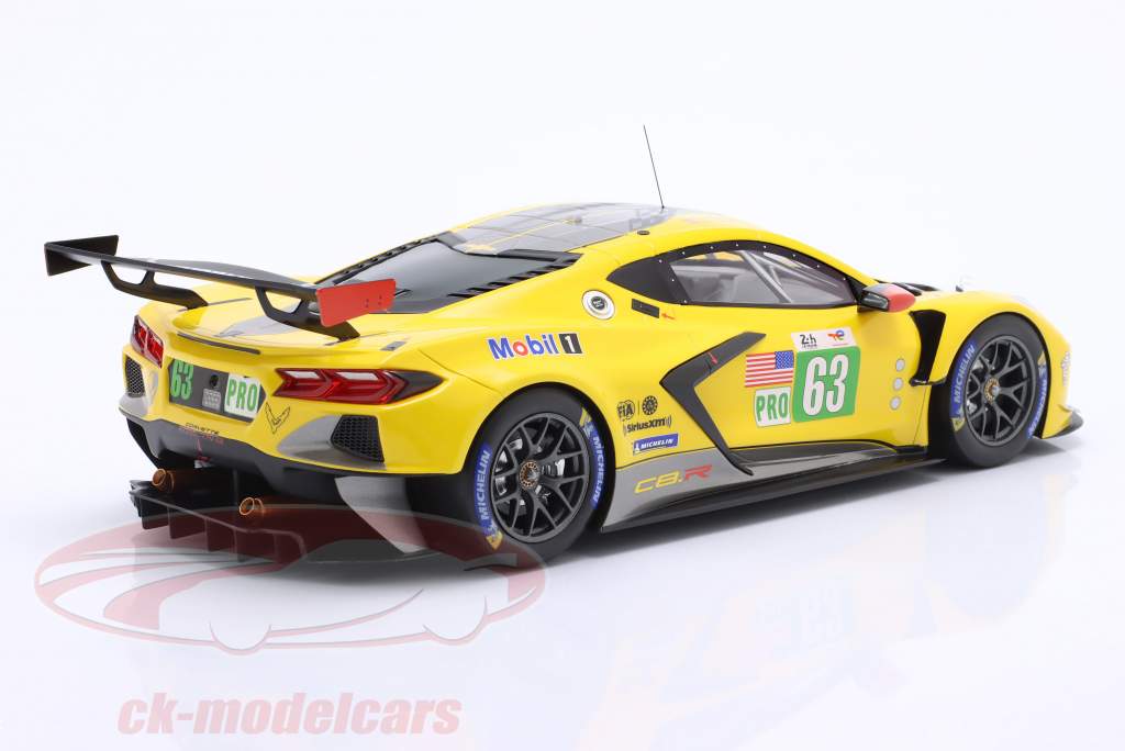 Chevrolet Corvette C8.R #63 24h LeMans 2022 Corvette Racing 1:18 TrueScale