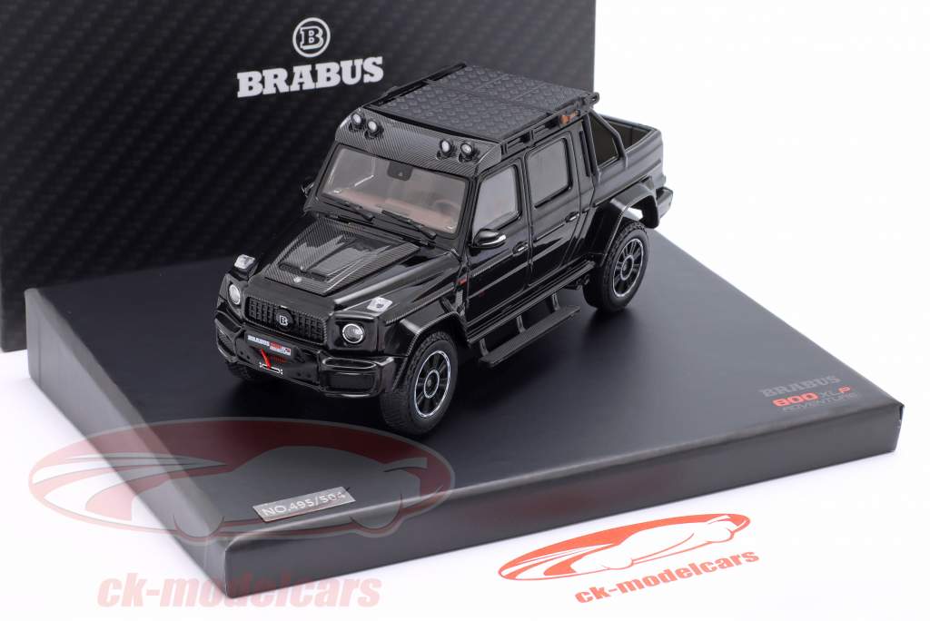 Brabus G 800 Adventure XLP Byggeår 2020 obsidian sort 1:43 Almost Real