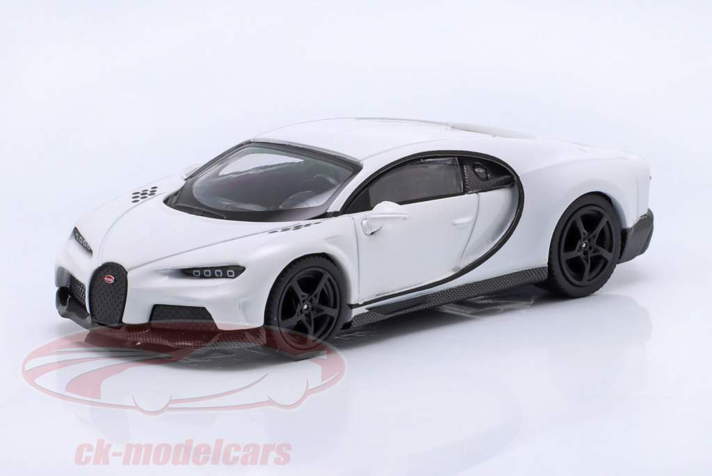 Bugatti Chiron Super Sport LHD branco 1:64 TrueScale