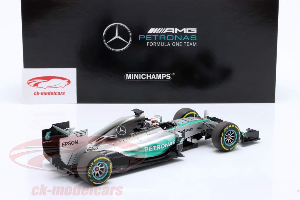 L. Hamilton Mercedes AMG W06 #44 победитель США GP формула 1 Чемпион мира 2015 1:18 Minichamps