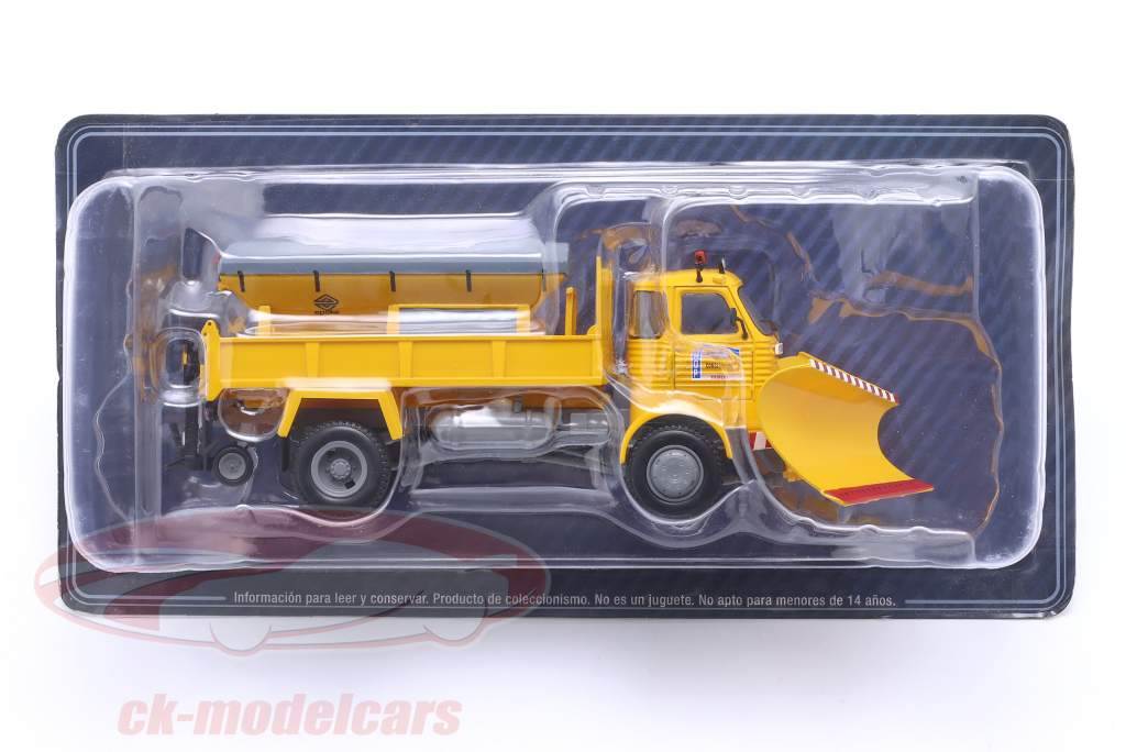 Pegaso 3040 service d'hiver / chasse-neige Année de construction 1980 jaune 1:43 Altaya