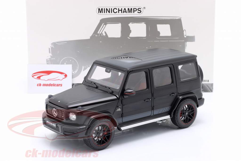 Mercedes-Benz AMG G63 First Edition 2018 stuoia nero 1:18 Minichamps