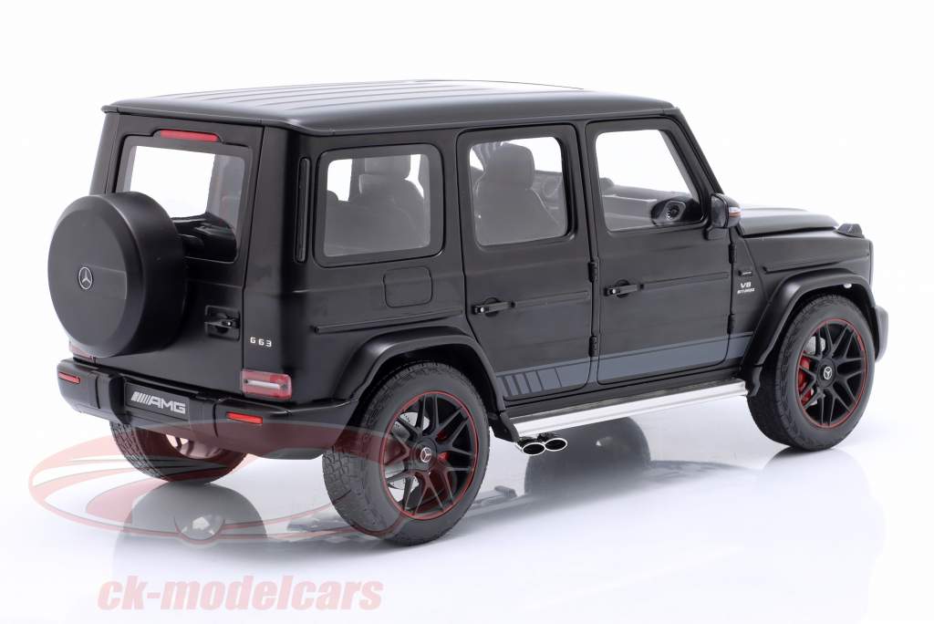 Mercedes-Benz AMG G63 First Edition 2018 stuoia nero 1:18 Minichamps