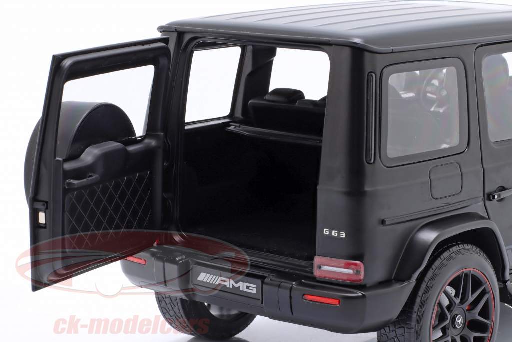 Mercedes-Benz AMG G63 First Edition 2018 stuoia nero 1:18 Minichamps