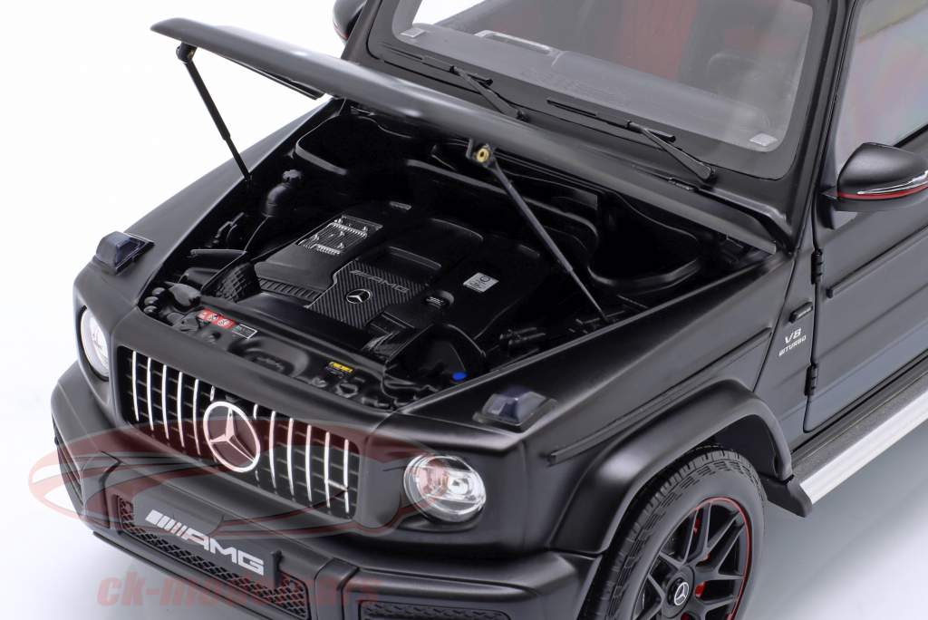 Mercedes-Benz AMG G63 First Edition 2018 stuoia nero 1:18 Minichamps
