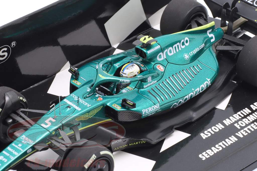 S. Vettel Aston Martin AMR22 #5 Australia GP formula 1 2022 1:43 Minichamps