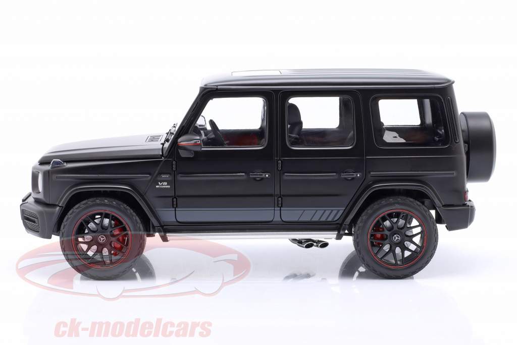 Mercedes-Benz AMG G63 First Edition 2018 stuoia nero 1:18 Minichamps
