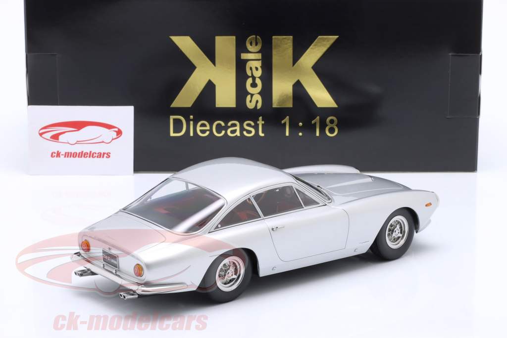 Ferrari 250 GT Lusso year 1962 silver 1:18 KK-Scale